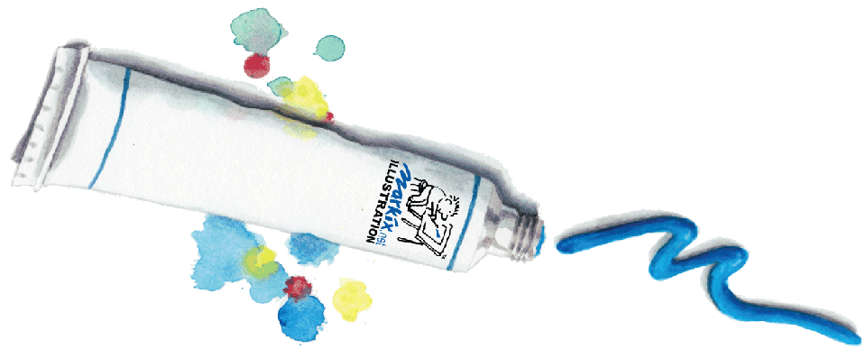 MARKiX Paint Tube Illustration