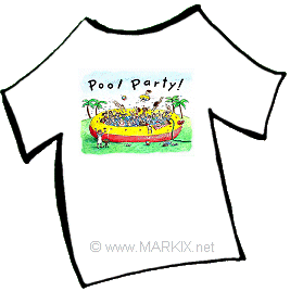 Pool
                                Party Shirt